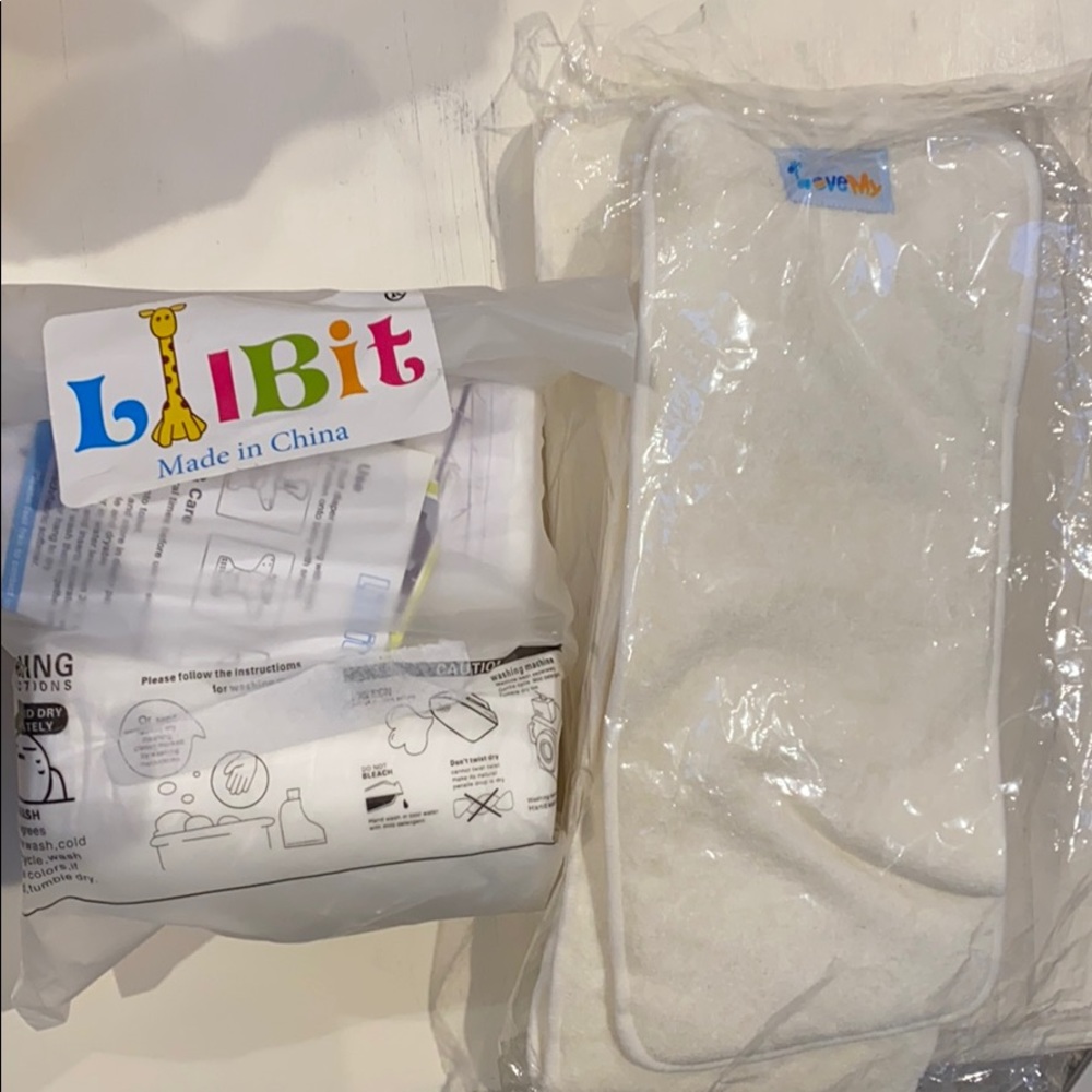 Bundle cloth diaper liners NEVER USED